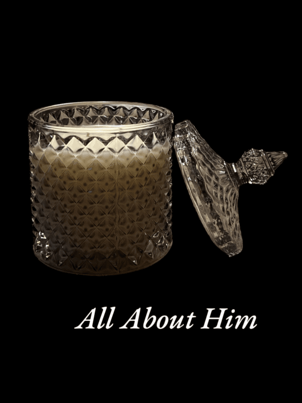 ALL ABOUT HIM ~ LUXURY 2-WICK VESSEL ~ A TIMELESS MASCULINE SCENT!