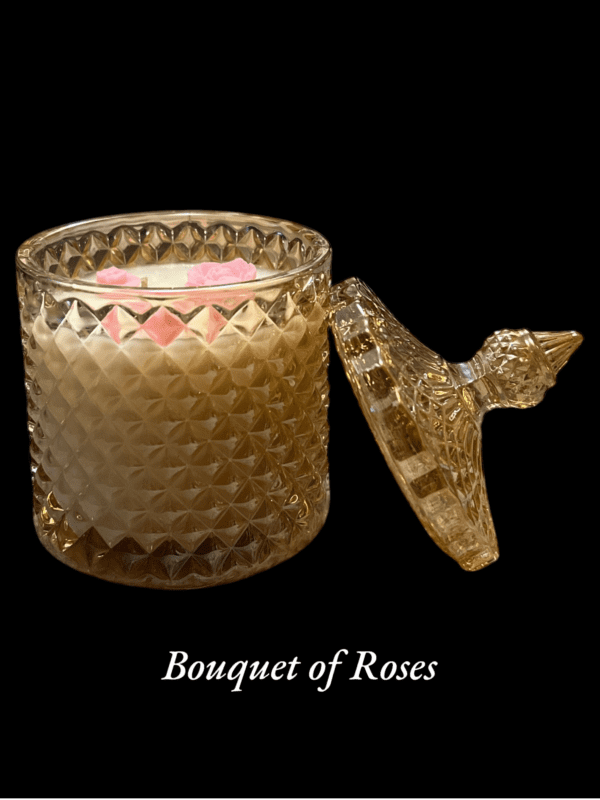 BOUQUET OF ROSES ~ LUXURY 2-WICK VESSEL