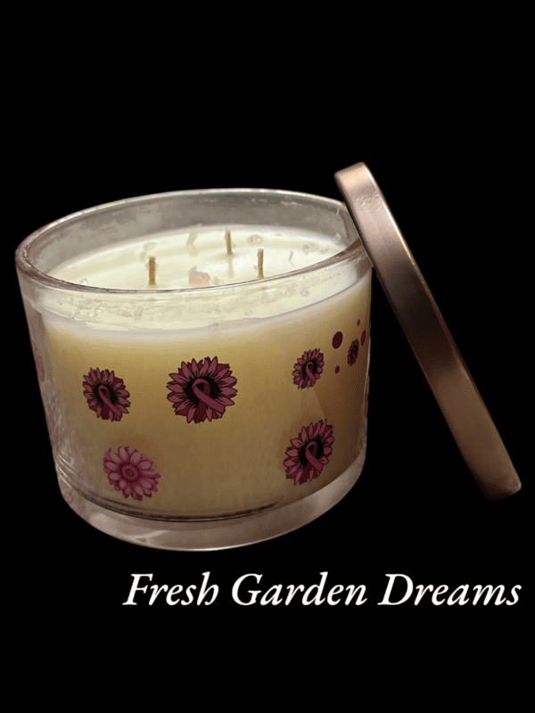 3-Wick Scented Candle ~ GARDEN OF DREAMS