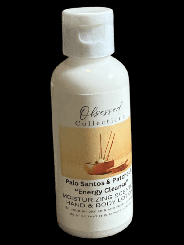 PALO SANTO + PATCHOULI “ENERGY EASE” ~ LOTION