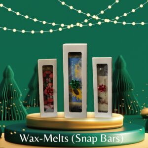 WAX-MELT (SNAP BARS) ~ GIFT SET * Mahogany Teakwood * Coffee House * Sunflower